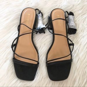 Black Strappy Sandals